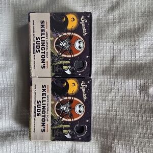 Dr. Squatch Skellington's Suds Men's Natural Soap - Black and Orange